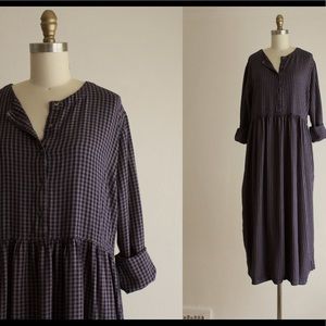 Vintage 90’s Eddie Bauer Plaid Market Dress